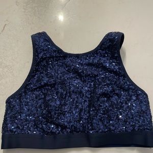 250. Aerie size Medium blue sequin bra